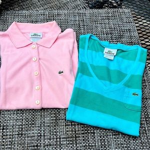 Women’s Lacoste shirt bundle